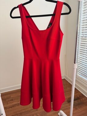 Lulu's Red Mini Dress